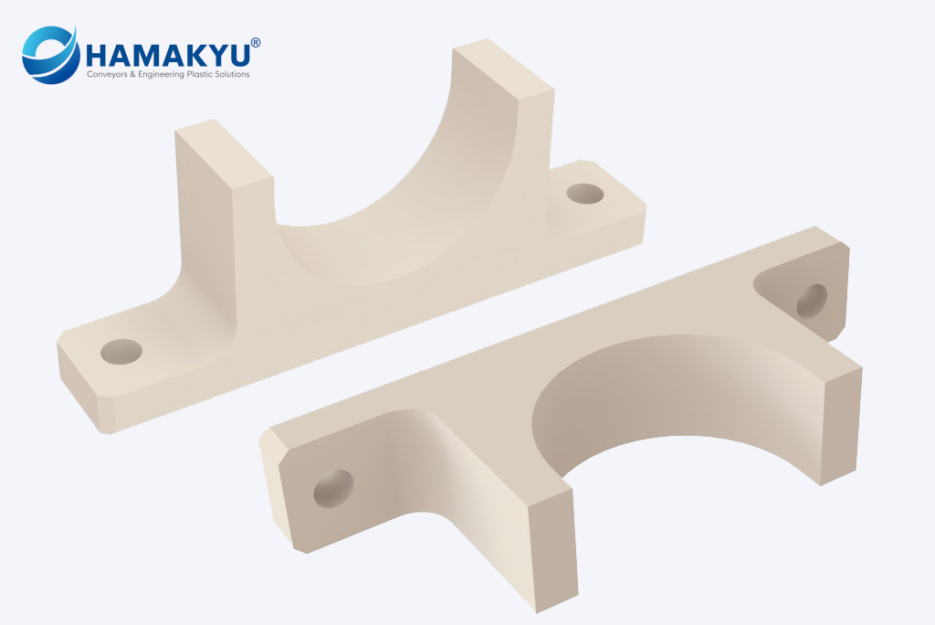 ERTALYTE NATURAL HOOD BODY SKID 270X100X50 MM (details as per drawing no. C-STAN-MDT-8600-40003 Rev.02)